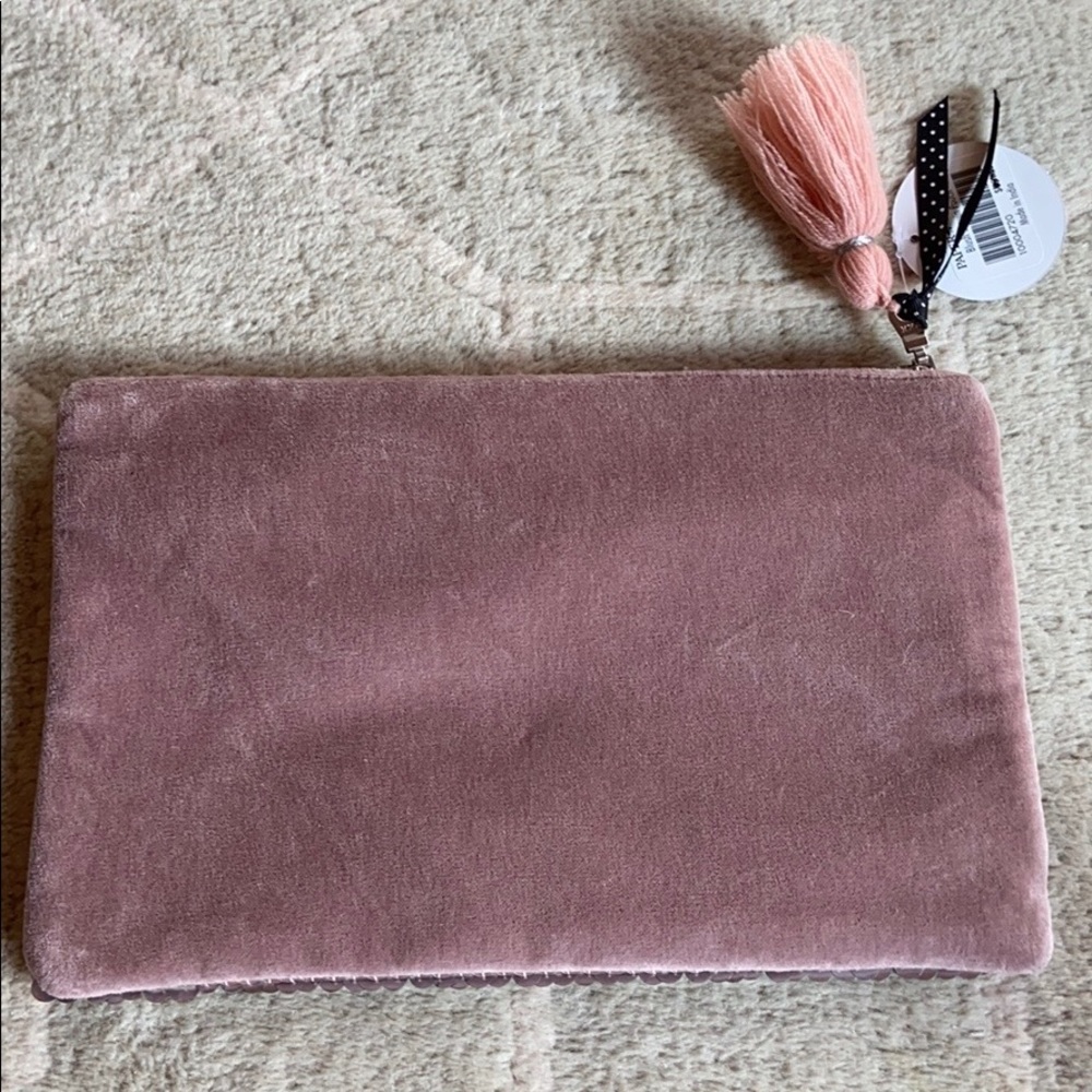 Paper Source Blush Sequined Pouch - Picture 2 of 10